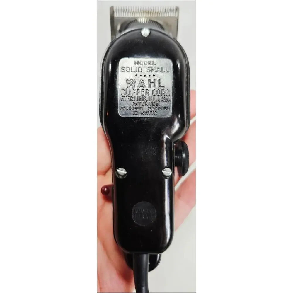 Vintage Wahl Solid Small Electric Clipper 000 With Original Box Electric Shaver